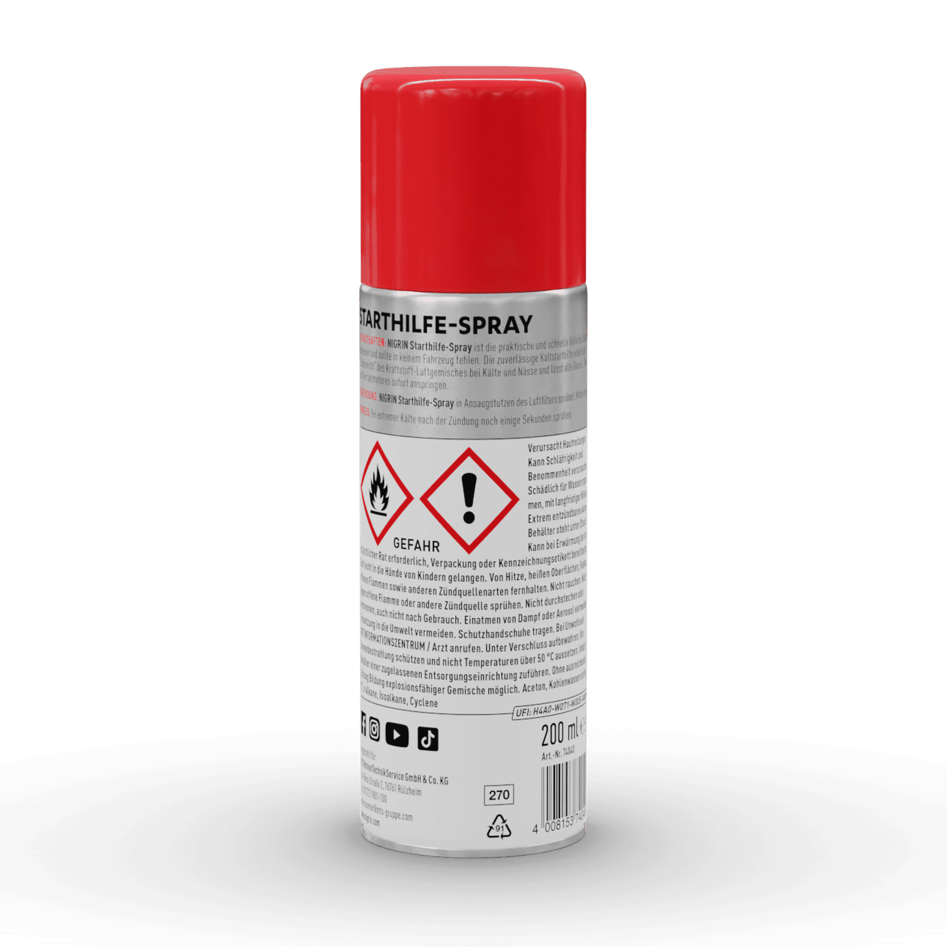 Starting Aid Spray 200 ml
