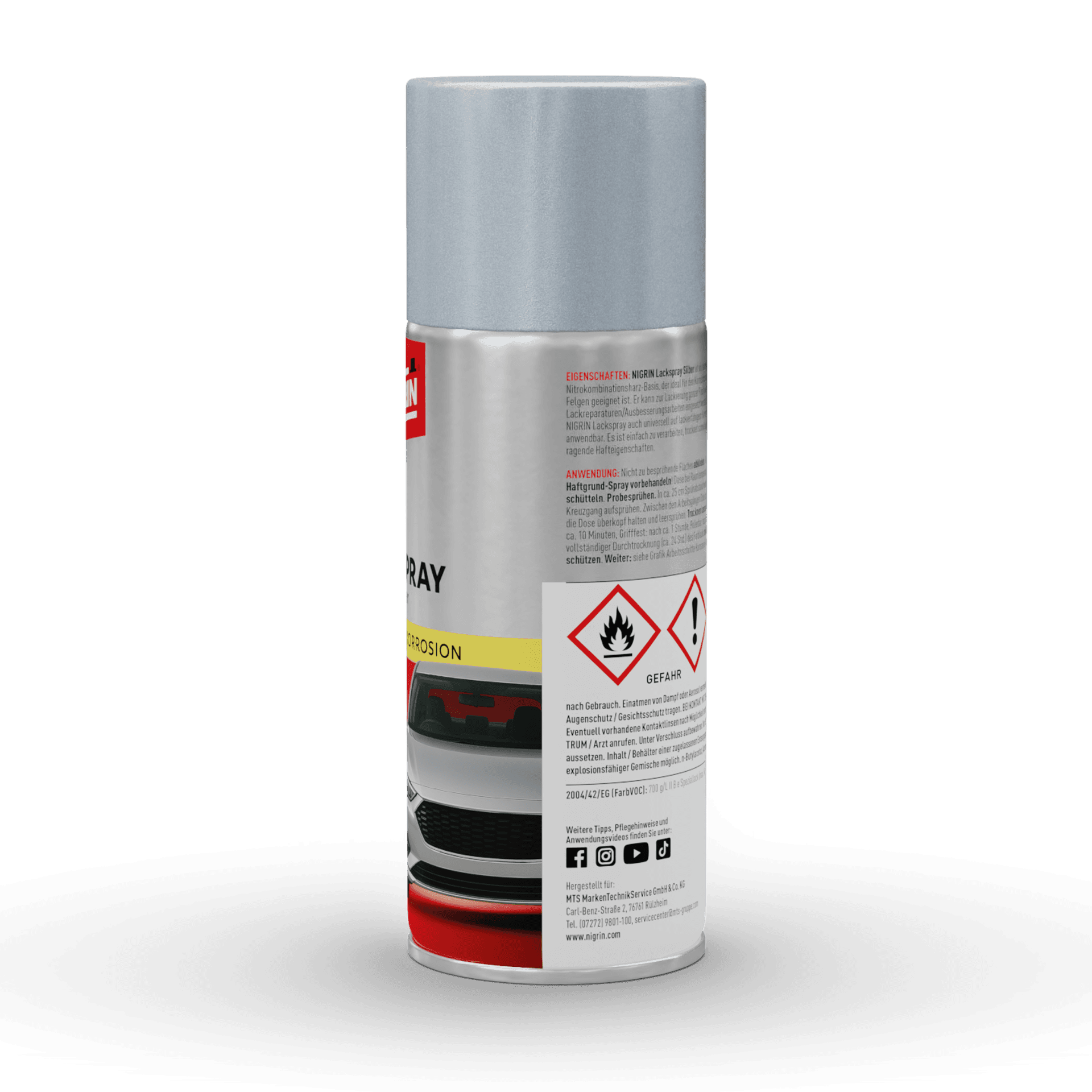 Paint spray silver 400 ml