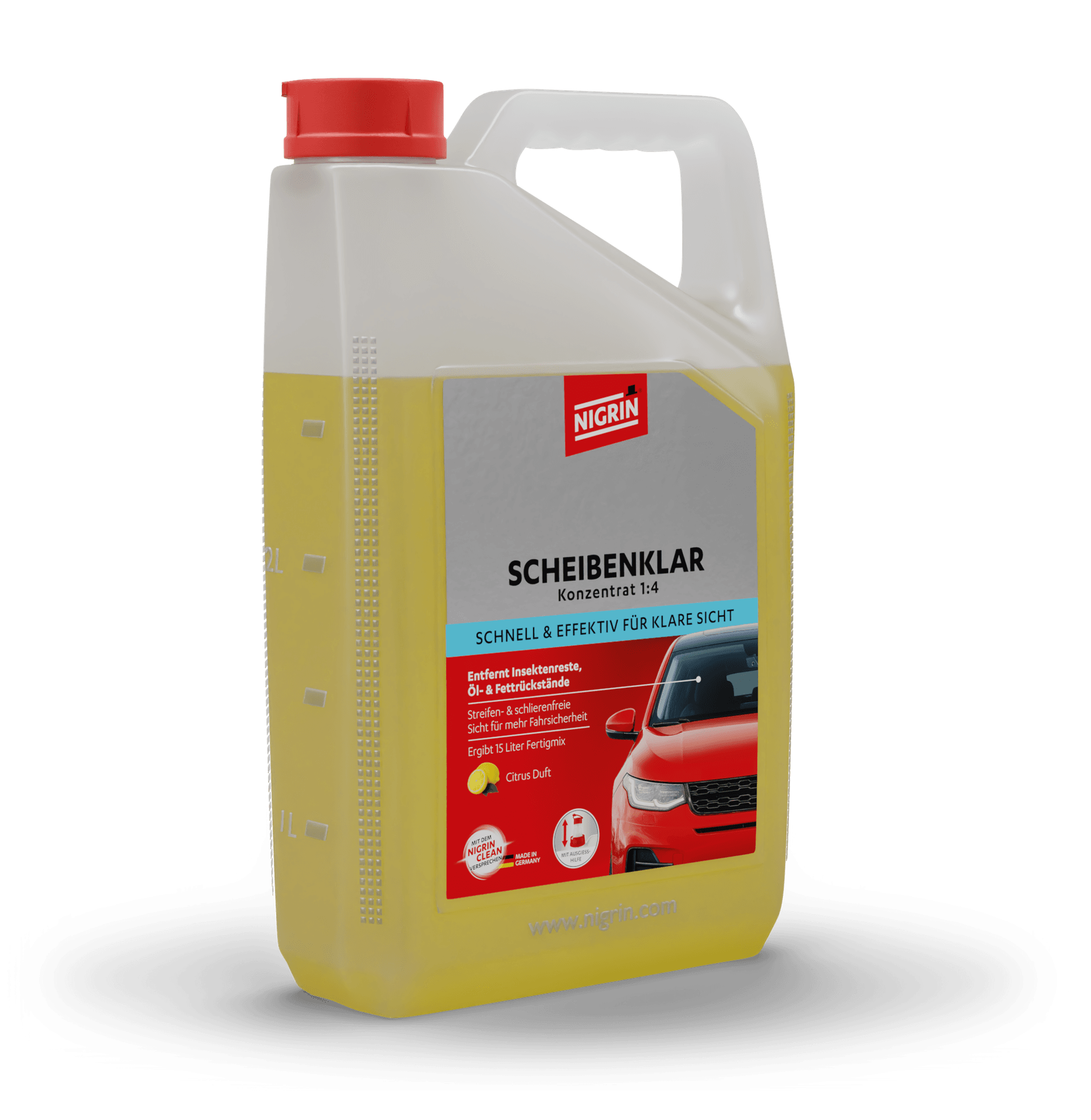 Windshield Cleaner Concentrate 1:4 Citrus 3 L