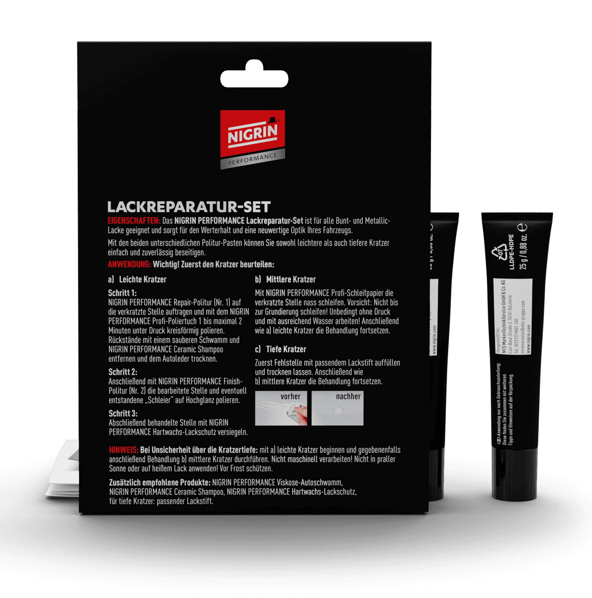 PERFORMANCE Lack-Reparatur-Set