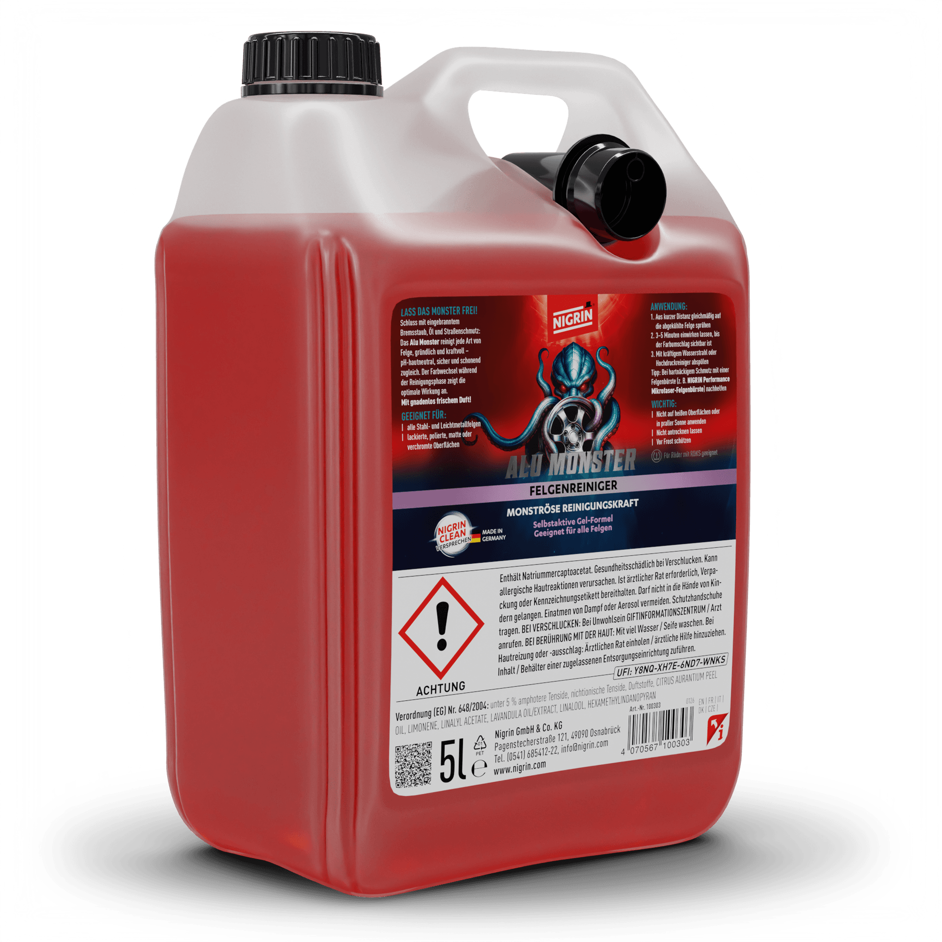 Alu Monster Felgenreiniger 5000 ml