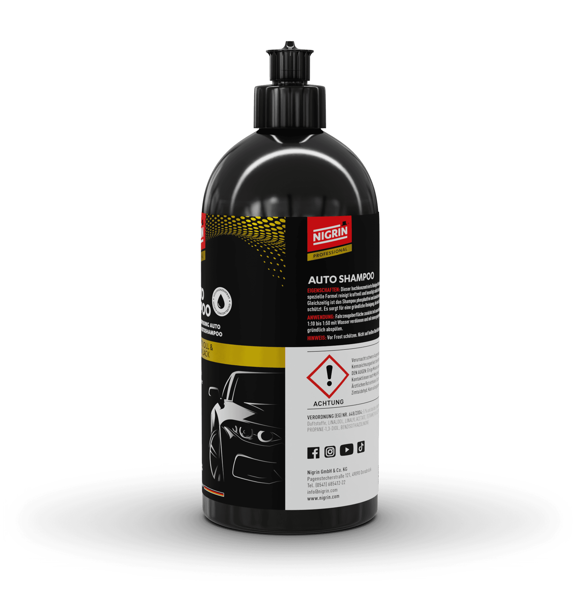 PROFESSIONAL Autoshampoo Konzentrat 1000 ml