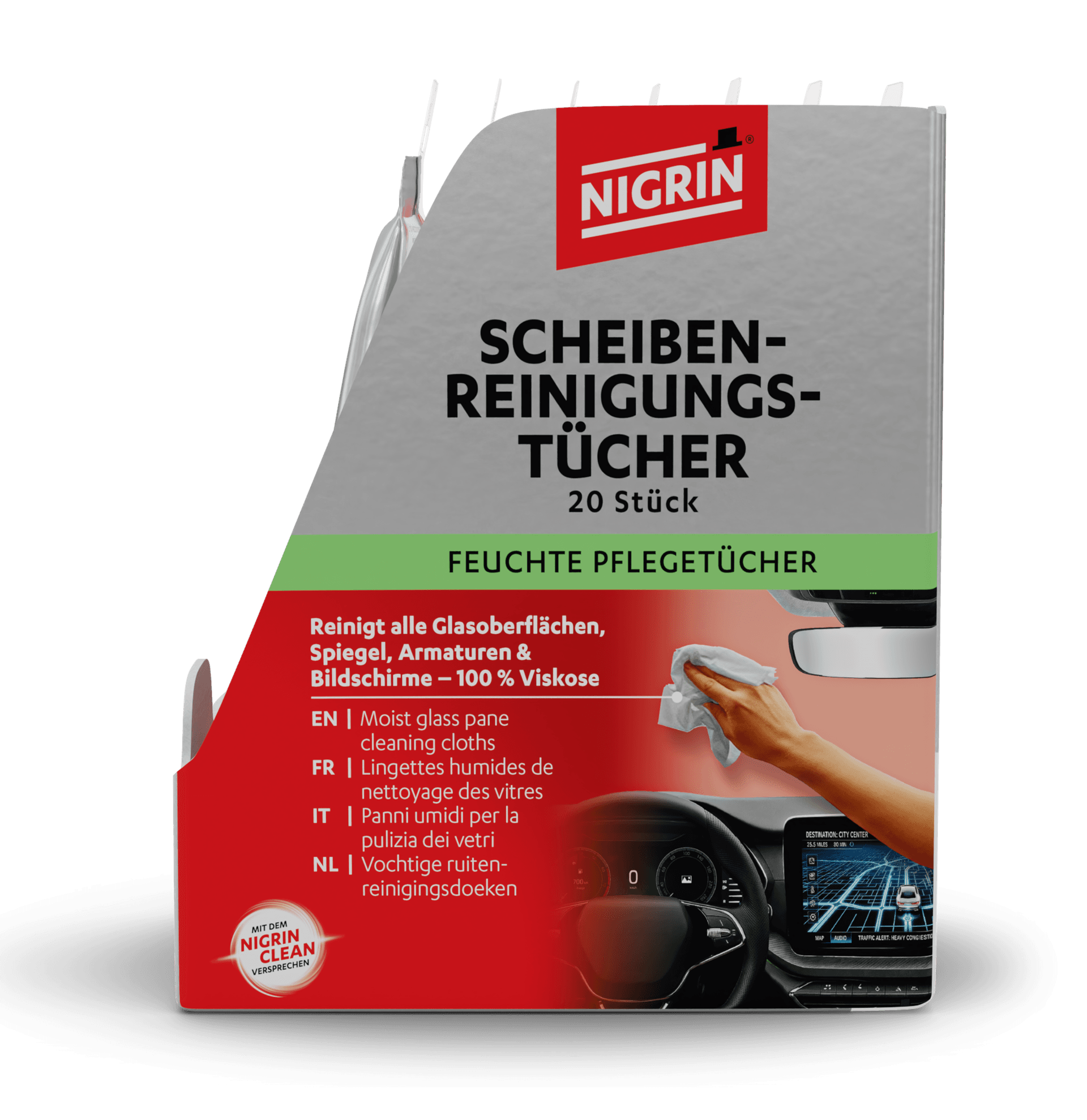Windshield Cleaning Wipes 20 pcs.