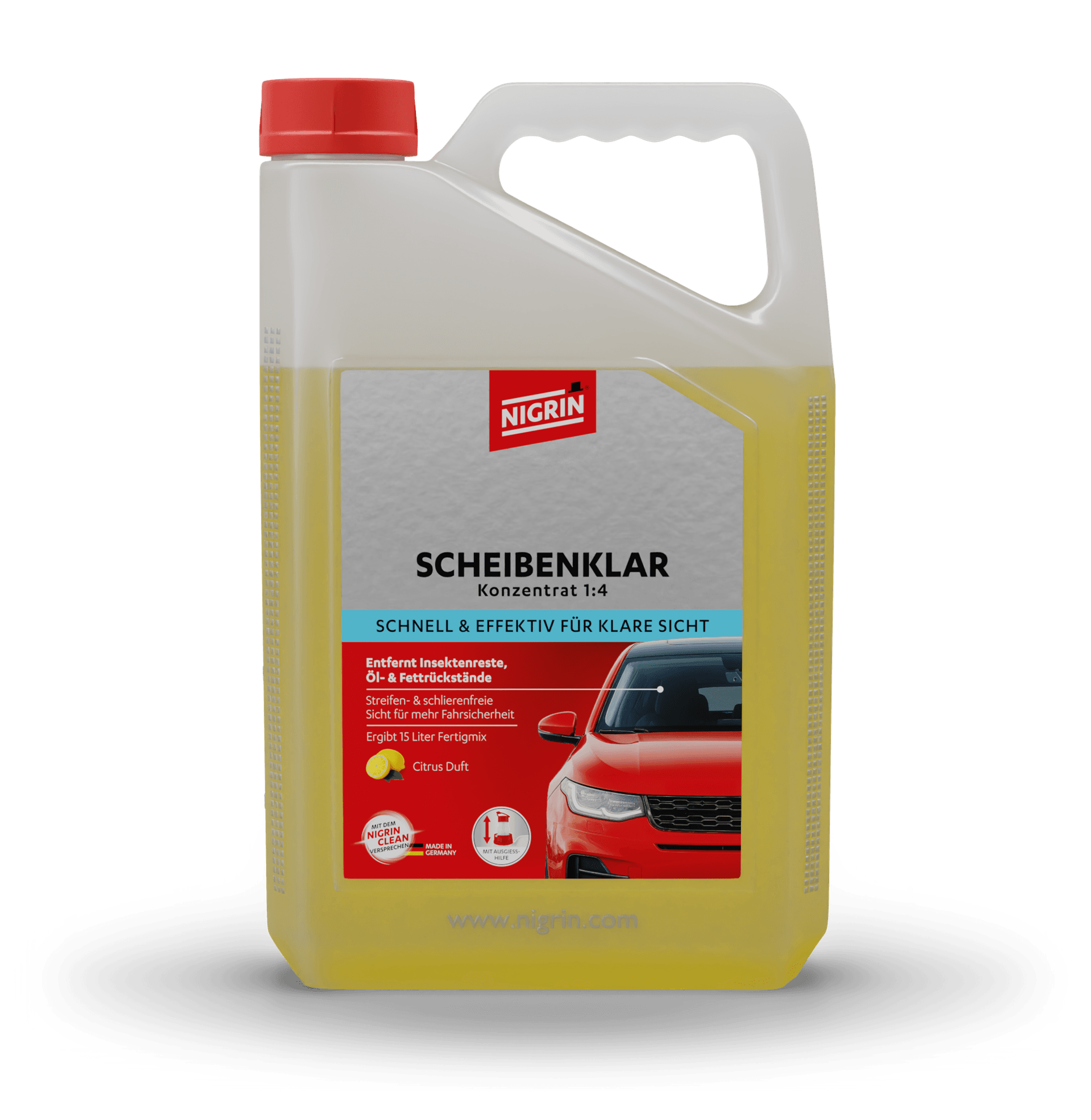 Windshield Cleaner Concentrate 1:4 Citrus 3 L