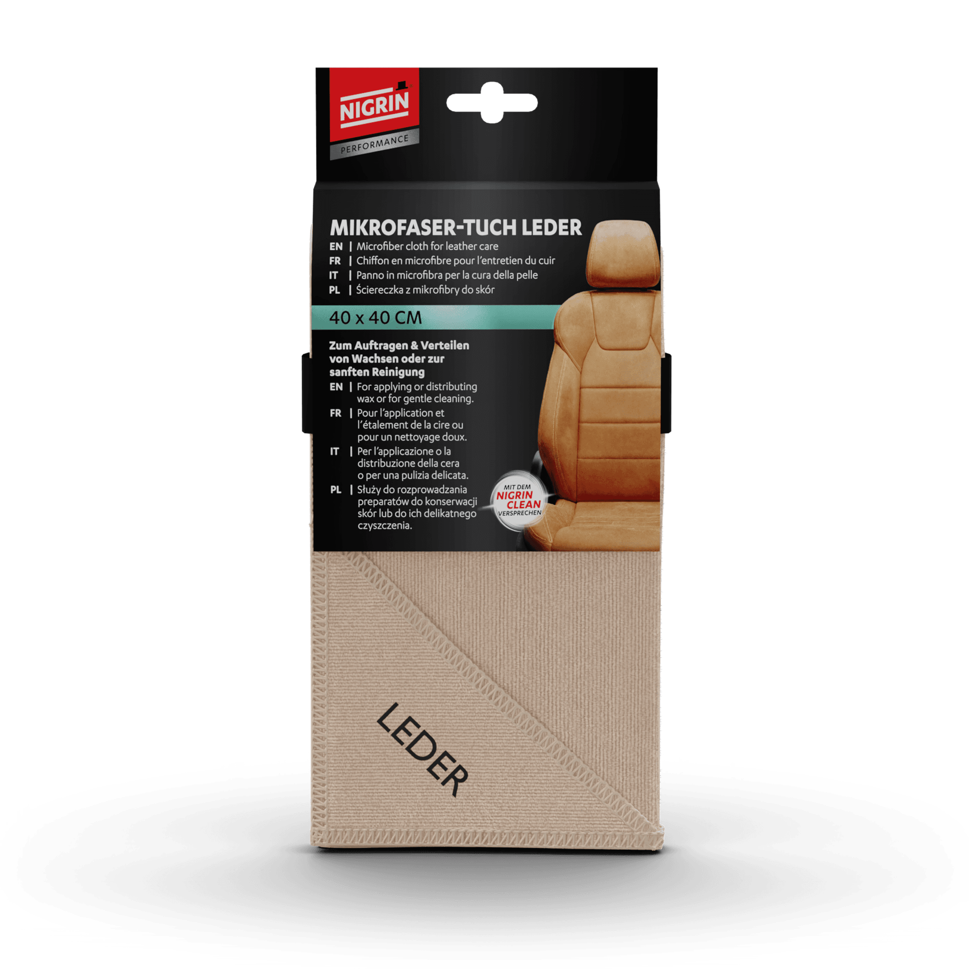 PERFORMANCE Microfaser-Tuch Leder