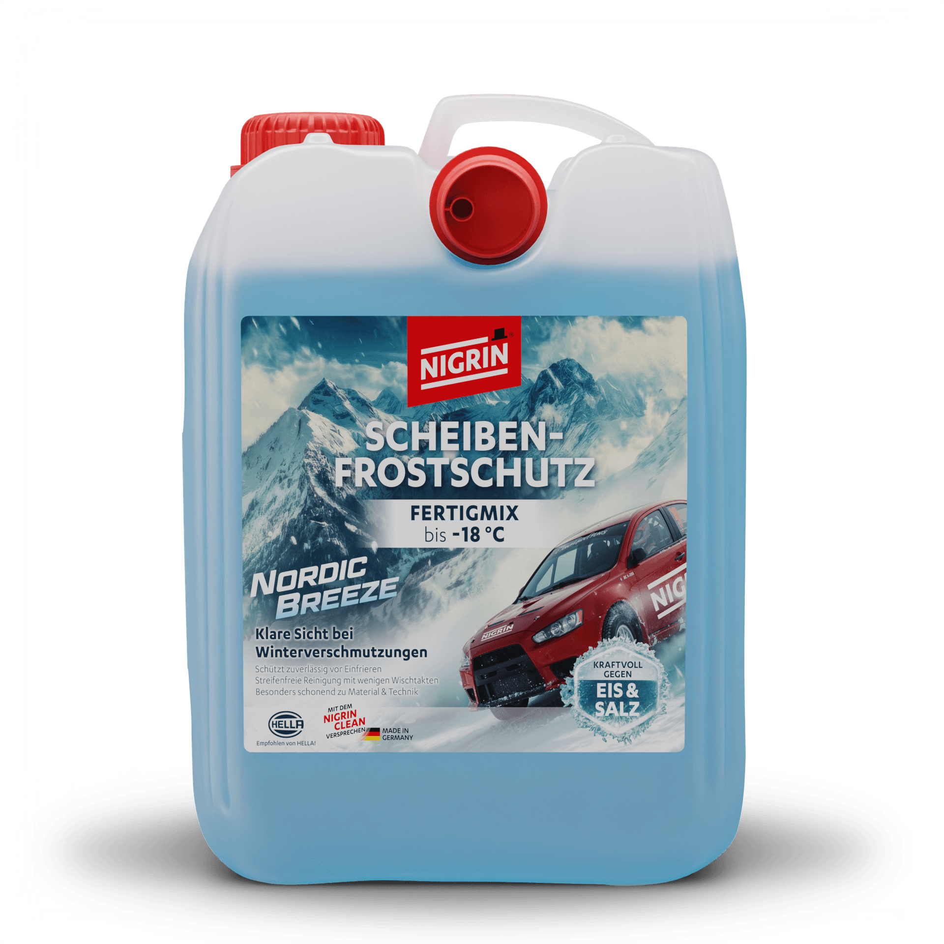 NORDIC BREEZE Scheibenfrostschutz Fertigmix -18 °C 5 L