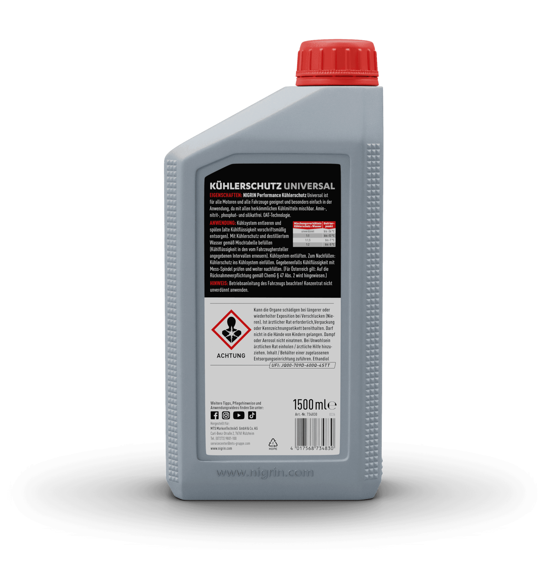 PERFORMANCE Kühler-Schutz Universal 1,5 L