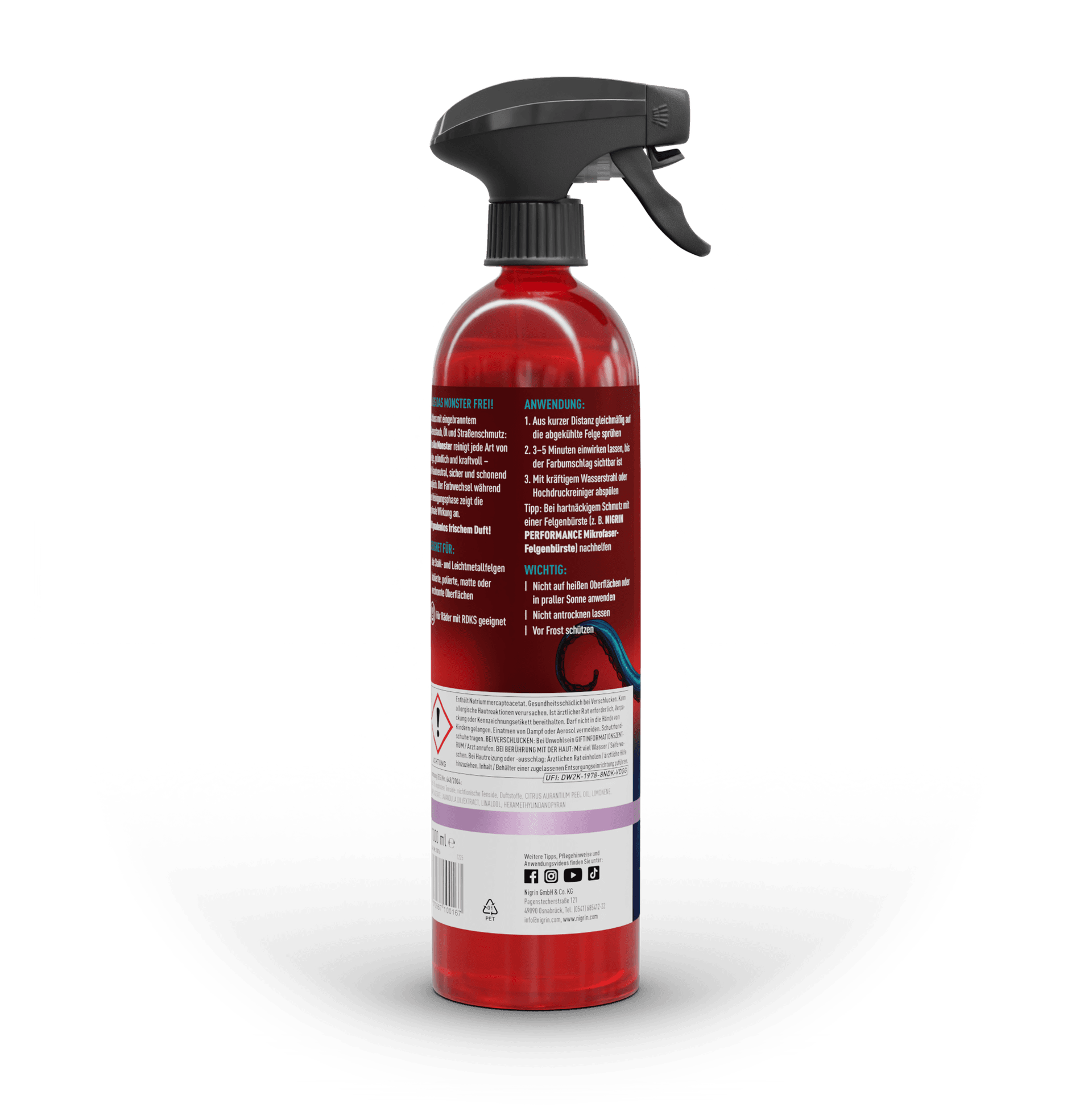 Alu Monster Felgenreiniger 1000 ml