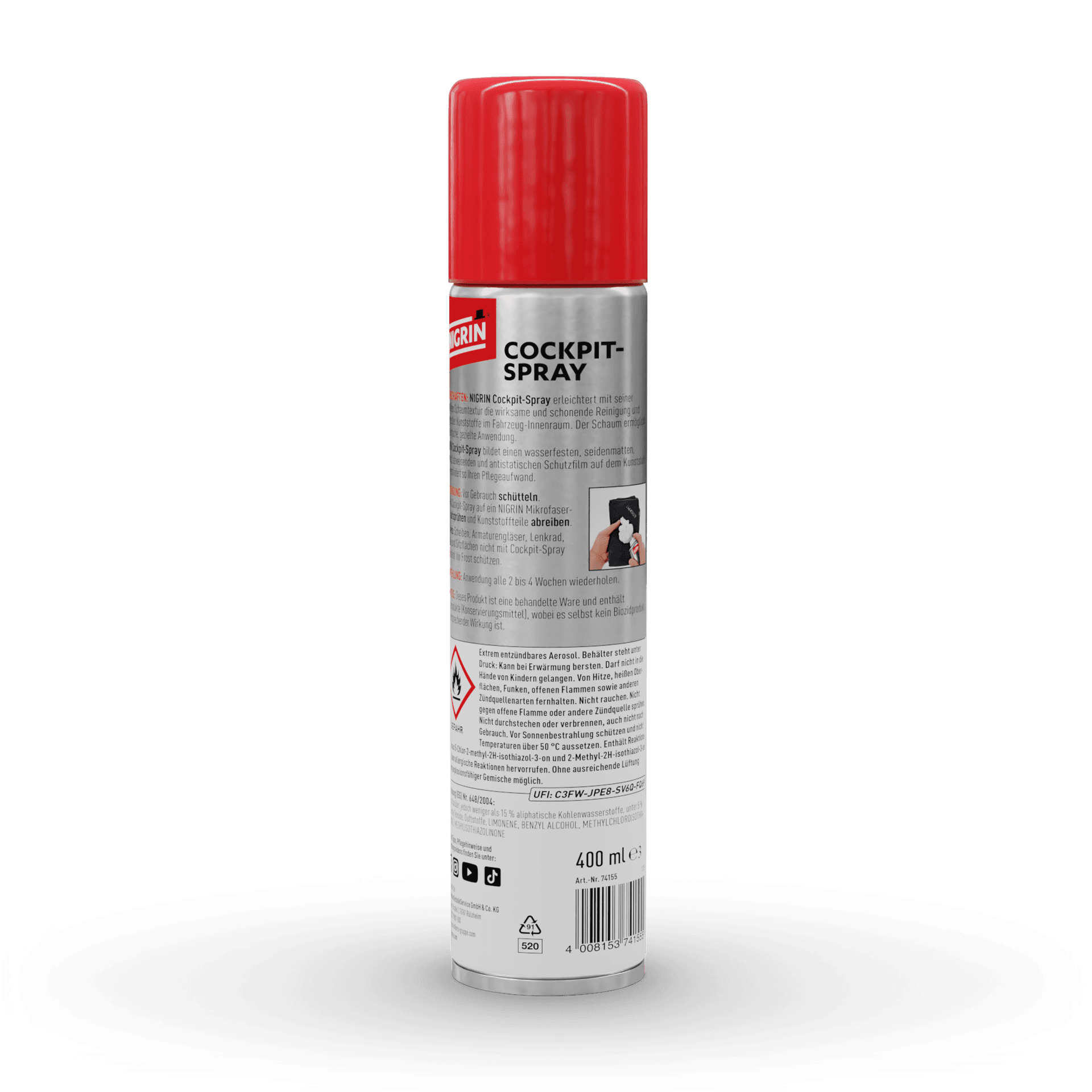 Cockpit-Spray Apfel 400 ml