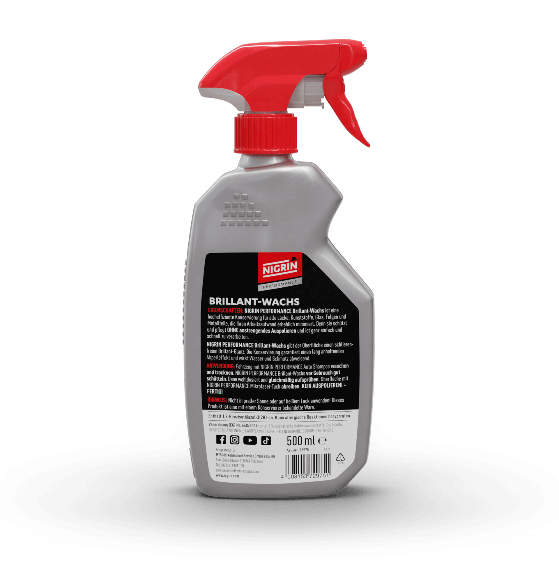 PERFORMANCE Brillant Wachs 500 ml