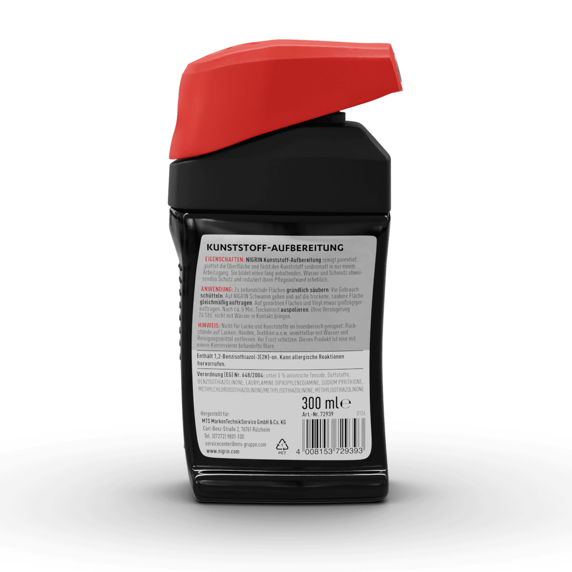 Kunststoffaufbereitung schwarz 300 ml