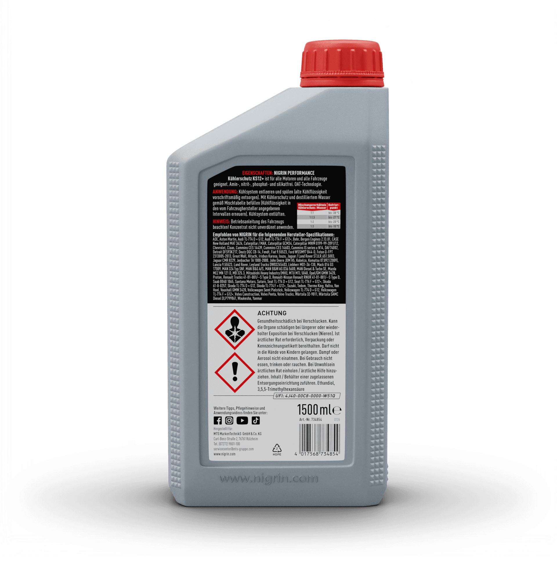 PERFORMANCE Kühler-Schutz KS12+ 1,5 L