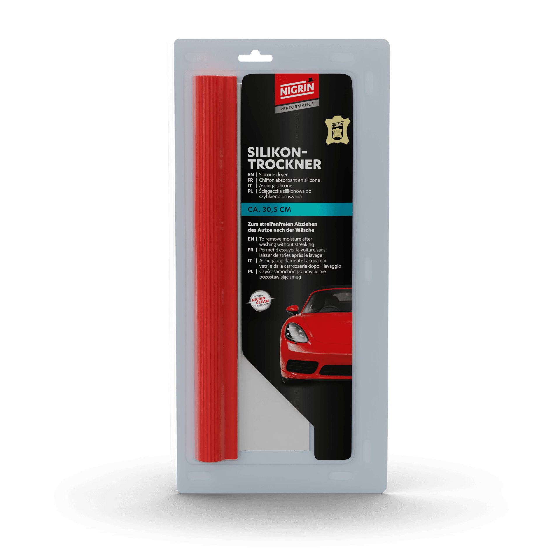 PERFORMANCE Silicone Squeegee & Leather